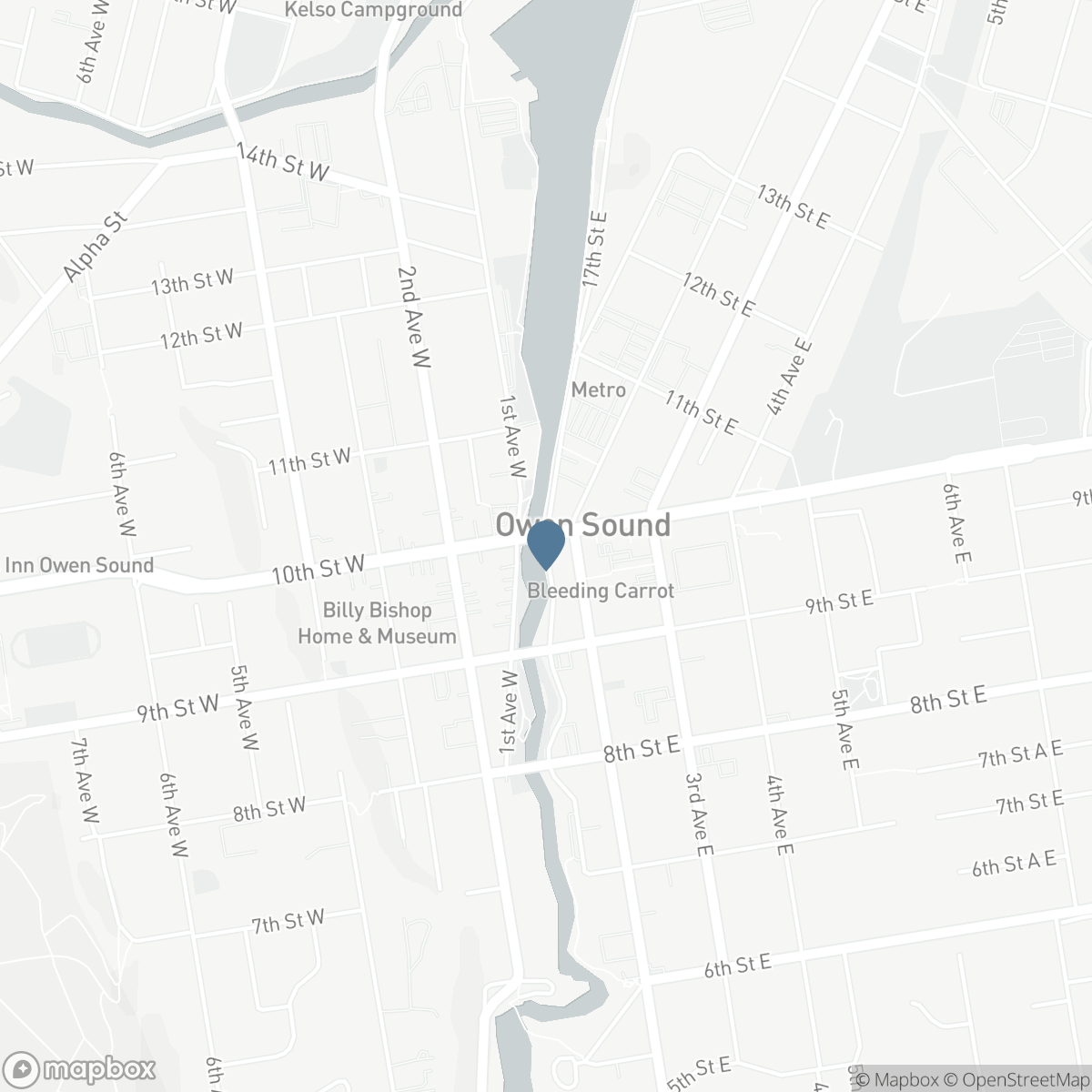 X 1ST AVENUE E, Owen Sound, Ontario N4K 2E1